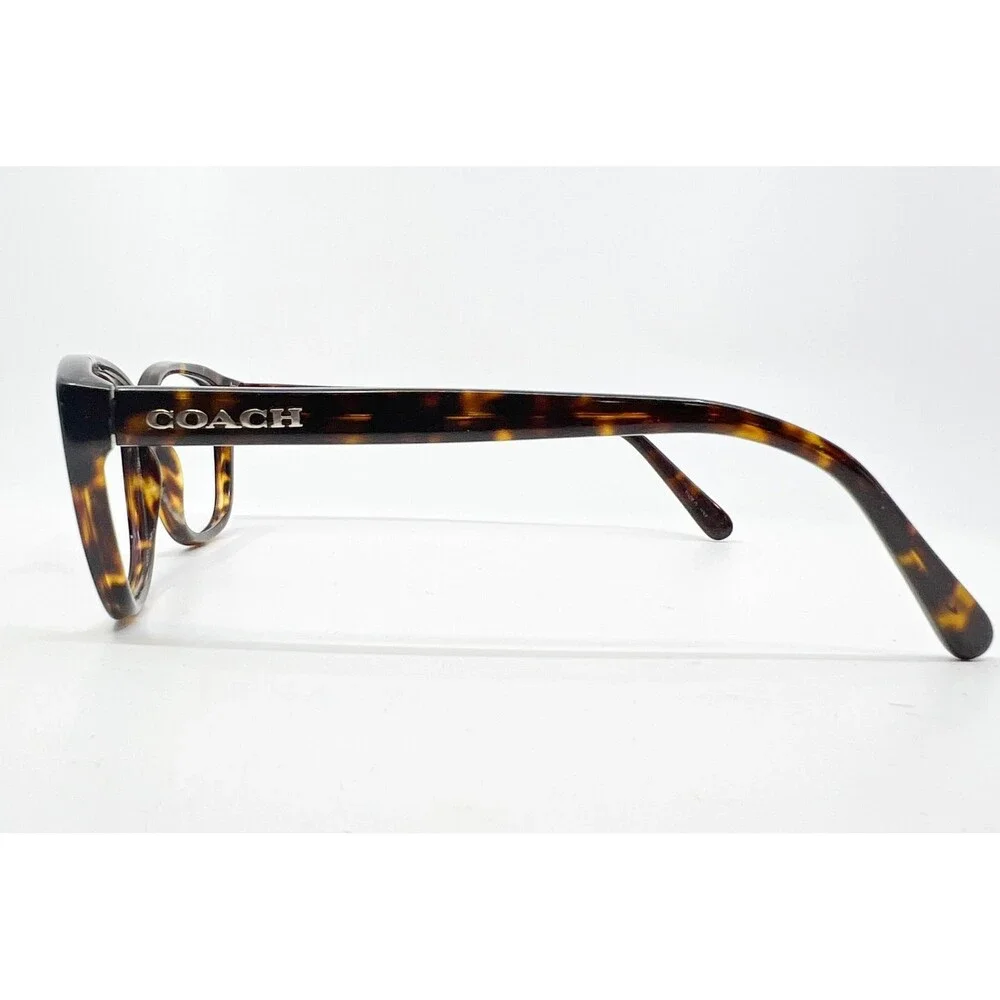 Coach Eyeglasses Frames Women Dark Tortoise HC 6103 5120 52-16-140